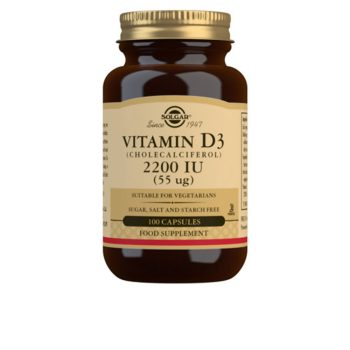 SOLGAR Vitaminas D3 2200 Iu 55 Mcg 100 Vkaps
