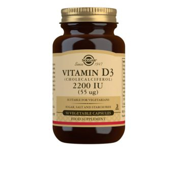 SOLGAR Vitaminas D3 2200 Iu 55 Mcg 50 Vkaps