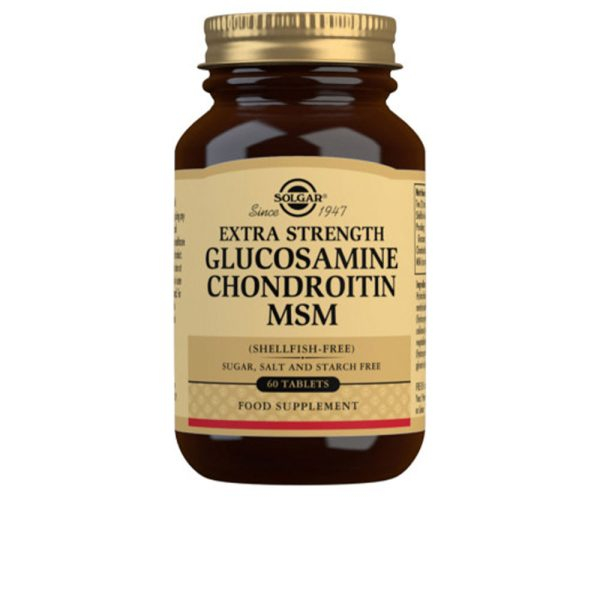 SOLGAR GLUCOSAMINE CHONDROITIN MSM tablets 60 u