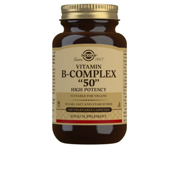 SOLGAR B-COMPLEX "50" vegetable capsules 100 u