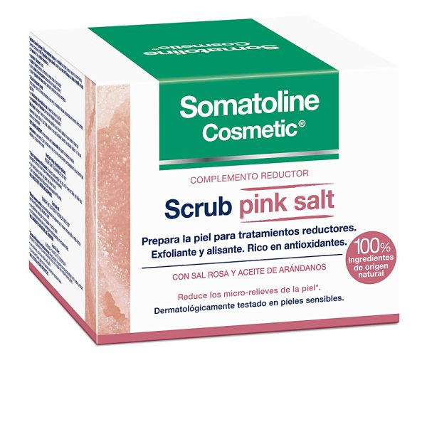 SOMATOLINE COSMETIC SCRUB exfoliating complement reductor pink salt 350 gr