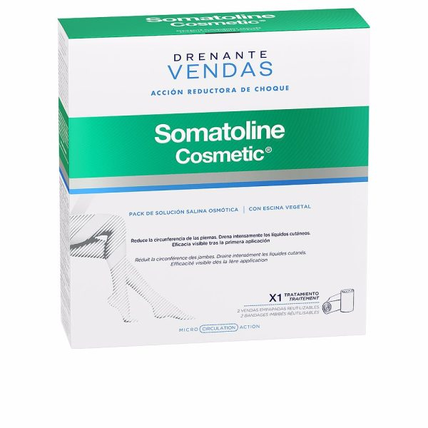 SOMATOLINE COSMETIC DRAINING VENDAS KIT COMPLETO action reductora choque 1 u