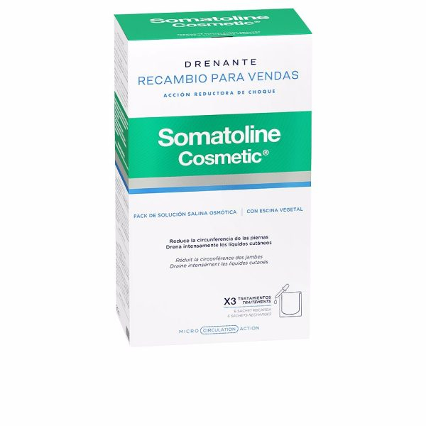 SOMATOLINE COSMETIC DRAINING VENDAS RECAMBIO action reductora choque 6 uds