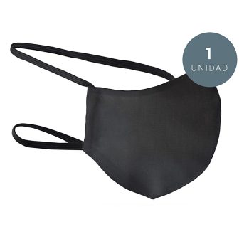 REPROTECT R40 ADULT m?scara protectora higi?nica 40 usos #negra 1 pz