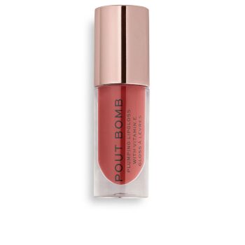 REVOLUTION MAKE UP POUT BOMB gloss repulpant #peachy 4.6ml