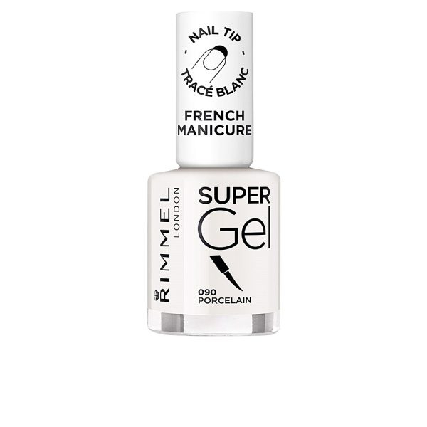 RIMMEL LONDON FRENCH MANICURE super gel #090-porcelain 12 ml