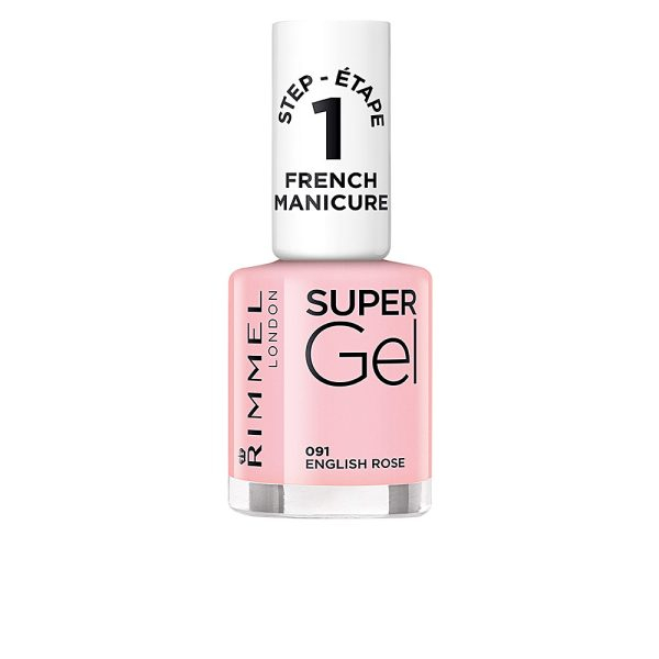 RIMMEL LONDON FRENCH MANICURE super gel #091-english rose 12 ml