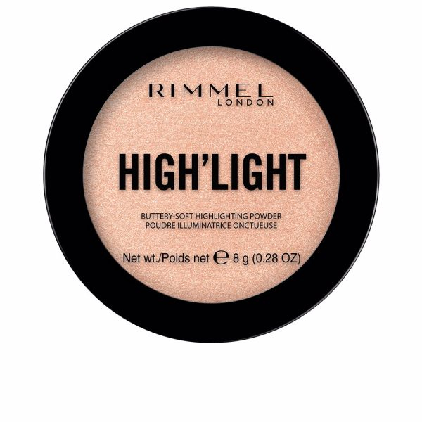 RIMMEL LONDON HIGH'LIGHT buttery-soft highlighting powder #002-candleit