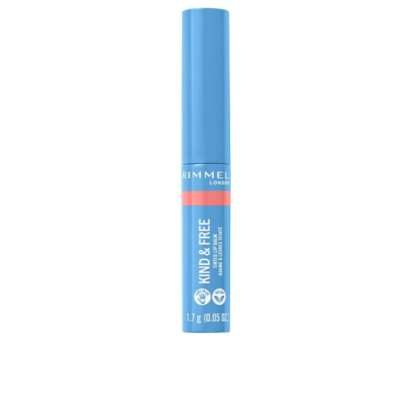 RIMMEL LONDON KIND & FREE tinted lip balm #004-hibiscus blaze 1.7g