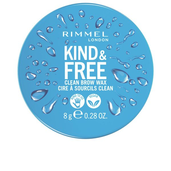 RIMMEL LONDON KIND & FREE clean brow wax #001-clear 8 gr