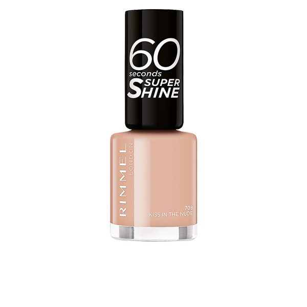 RIMMEL LONDON 60 SECONDS super shine #708-kiss in the nude