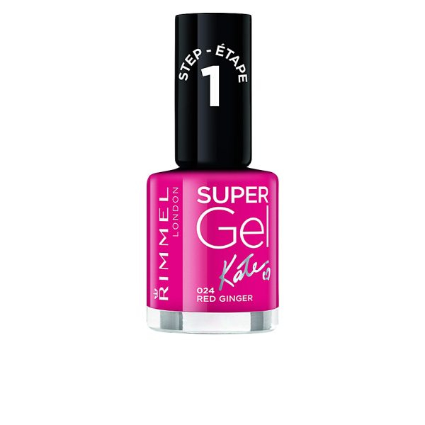 RIMMEL LONDON KATE SUPER GEL nail polish #024-red ginger