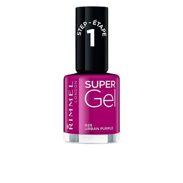 RIMMEL LONDON KATE SUPER GEL nail polish #025-urban purple