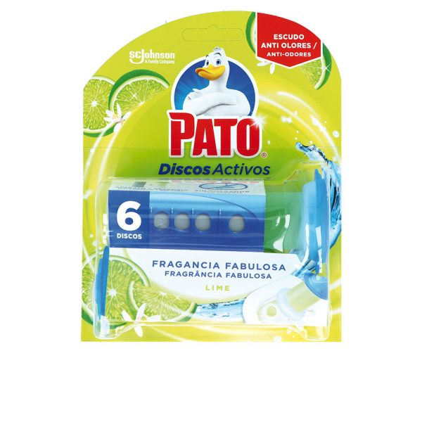 PATO PATO WC DISCOS ACTIVOS aparato + 6 recambio #lima 7 u