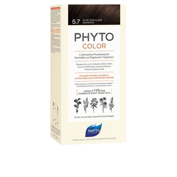 PHYTO PHYTOCOLOR #5.7- chestnut brown clear 4 u