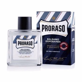 PRORASO BLUE baume après-rasage aloe et vitamine E 100 ml PRORASO BLUE baume après-rasage aloe et vitamine E 100 ml