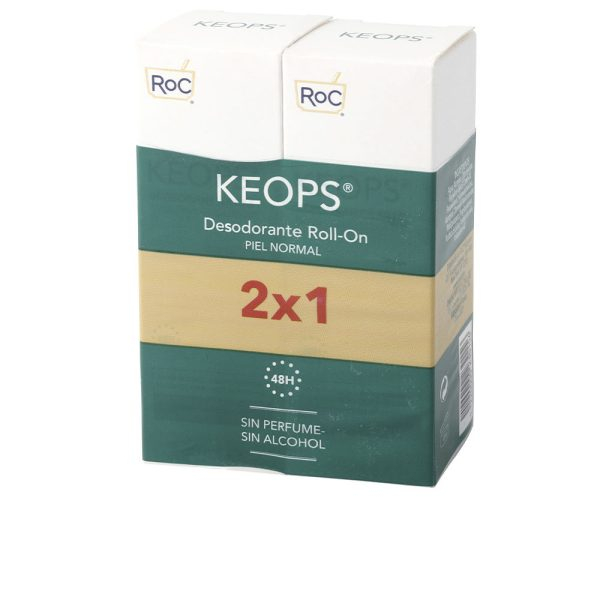 ROC KEOPS deodorant ROLL-ON PIEL NORMAL set 2 pcs