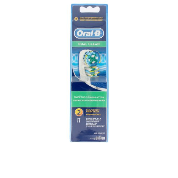 ORAL-B DUAL CLEAN cabezales 2 u