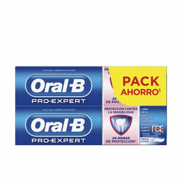 ORAL-B PRO-EXPERT SENSIBILIDAD&BLANQUEANTE DENTIFRICO LOT 2 x 75 ml