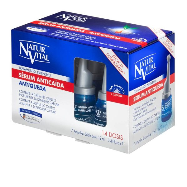 NATUR VITAL SERUM ANTI-FALL Treatment intensivo 7 ampulės x 12 ml