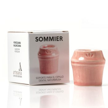 NATURBRUSH SOMMIER soporte dantų šepetėliui #rojo 1 pz