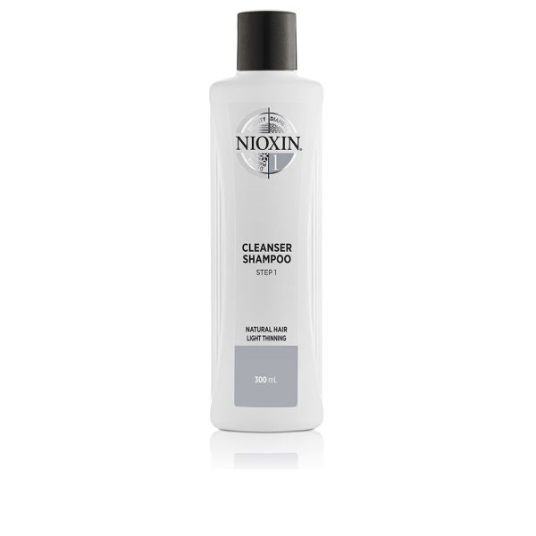 NIOXIN SYSTEM 1 - Shampoo - Natural Hair with Slight Loss of Density - Step 1 300 ml