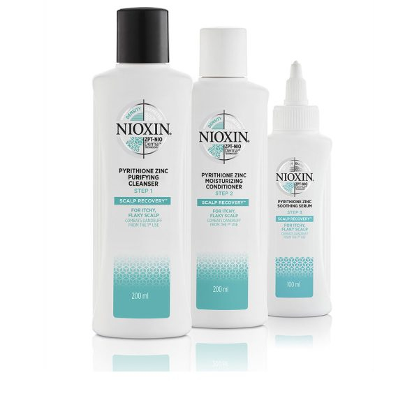 NIOXIN SCALP RECOVERY - Kit Anticaspa - Cuero cabelludo descamado and with picor 3 pz