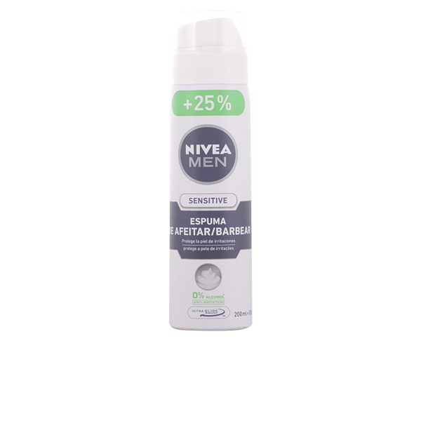 NIVEA MEN SENSITIVE 0% shaving foam anti-irritation 250 ml