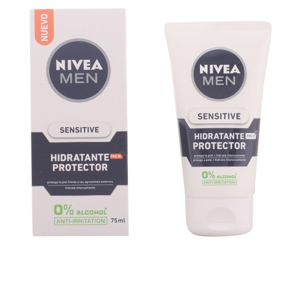 NIVEA MEN SENSITIVE protector moisturizing 0% alcohol SPF15 75 ml