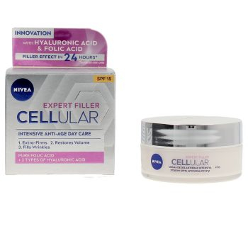 NIVEA CELLULAR FILLER crème de jour hyaluronique & folique SPF15 50 ml