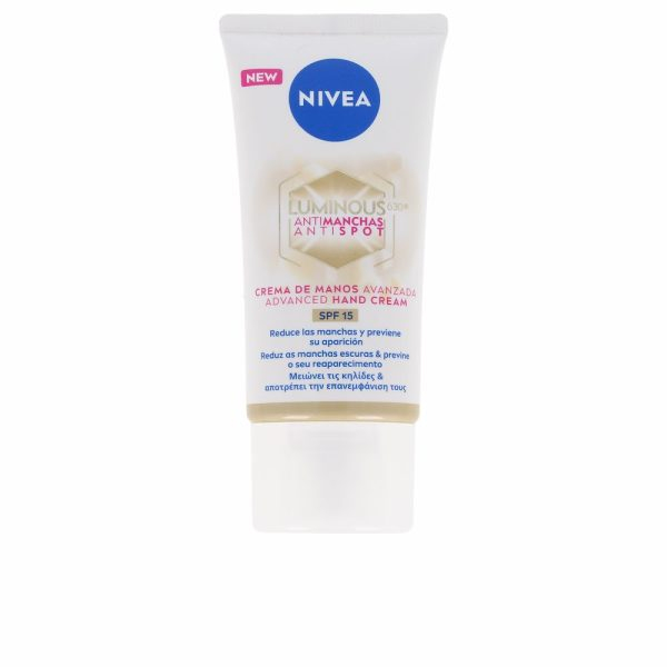 NIVEA LUMINOUS 630? ANTI STAINS hand cream spf15 50 ml