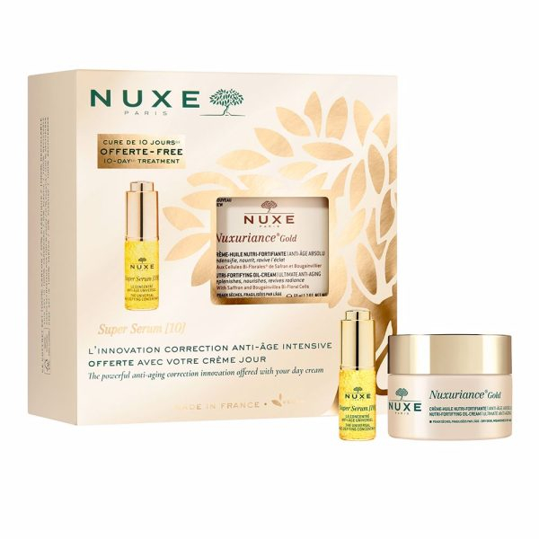 NUXE NUXURIANCE GOLD CRME-HUILE NUTRI-FORTIFIANTE set 2 pcs