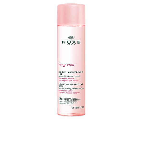 NUXE VERY ROSE micellar water soothing 3 in 1 - dry skin a muy secas 200 ml