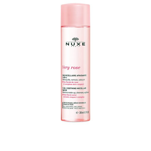 NUXE VERY ROSE micellar water soothing 3 in 1 - all skin types 200 ml