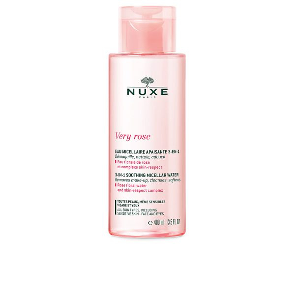 NUXE VERY ROSE micellar water soothing 3 in 1 - all skin types 400 ml