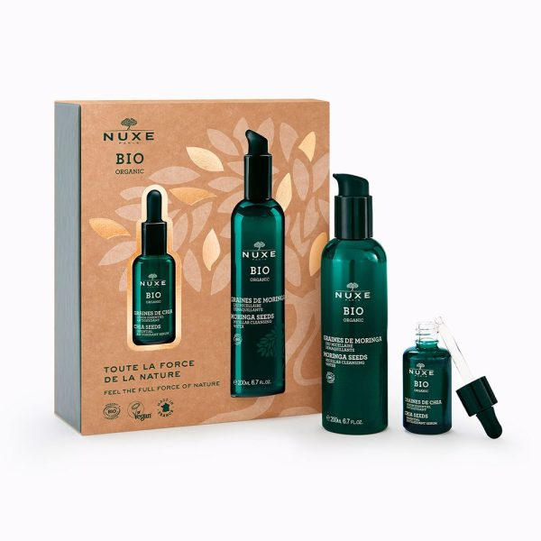 NUXE BIO ORGANIC SEMILLAS DE MORINGA MICELLAR WATER DESMAQUILLANTE set 2 pcs