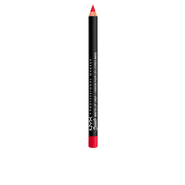 NYX PROFESSIONAL MAKE UP SUEDE matte lip liner #spicy