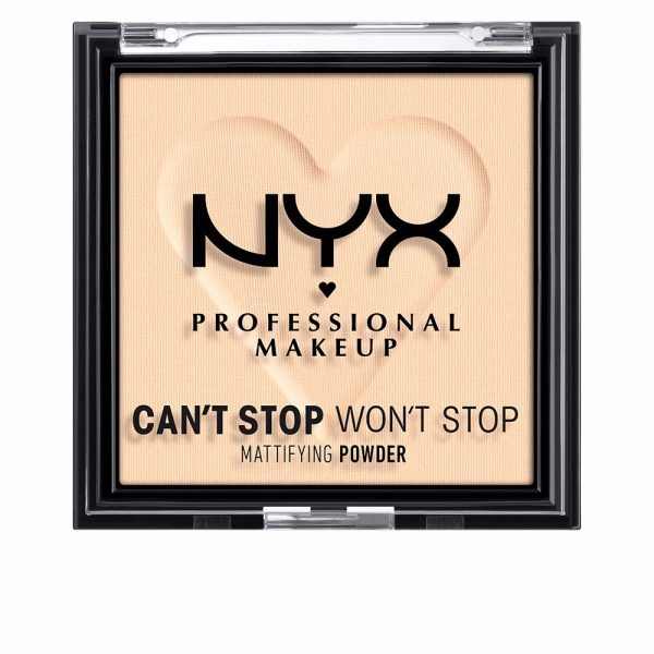 NYX PROFESSIONAL MAKE UP CAN'T STOP WON'T STOP mattifying powder #fair