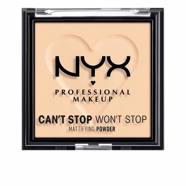 NYX PROFESSIONAL MAKE UP CAN'T STOP WON'T STOP mattifying powder #light