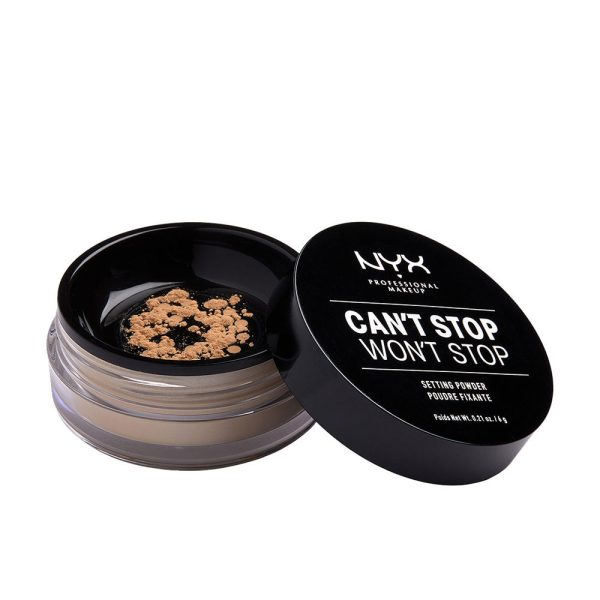 NYX PROFESSIONAL MAKE UP CAN'T STOP WON'T STOP setting powder #medium