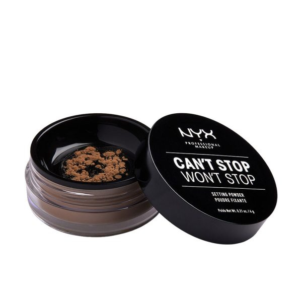 NYX PROFESSIONAL MAKE UP CAN'T STOP WON'T STOP setting powder #medium-deep 6 gr