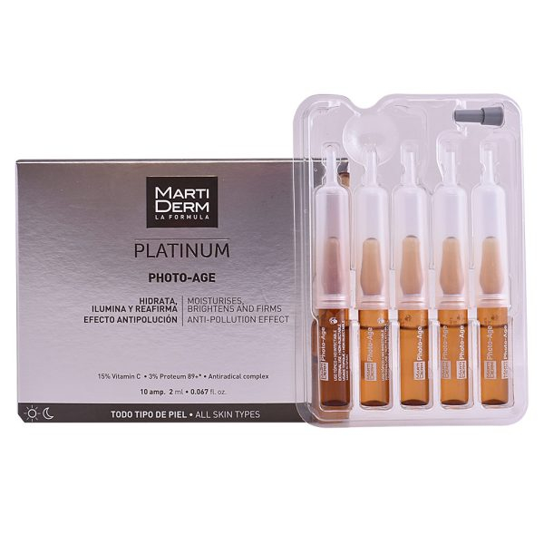 MARTIDERM PLATINUM PHOTO-AGE ampoules 10 x 2 ml