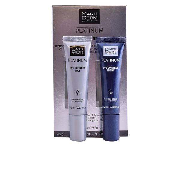 MARTIDERM PLATINUM EYE CORRECT day & night 2 x 10 ml