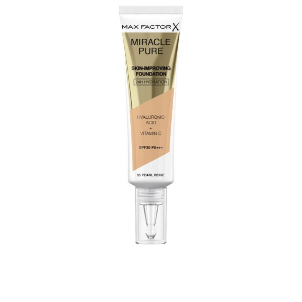 MAX FACTOR MIRACLE PURE foundation SPF30 #35-pearl beige