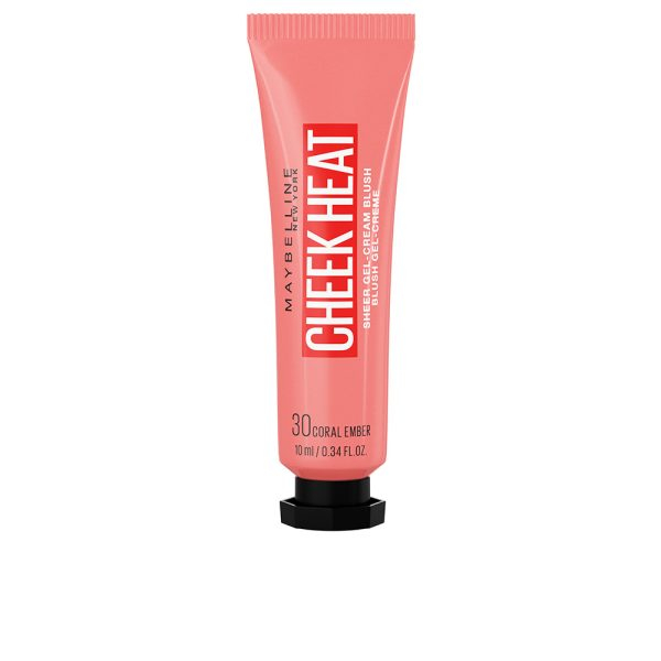 MAYBELLINE CHEEK HEAT sheer gel-cream blush #30-coral ember