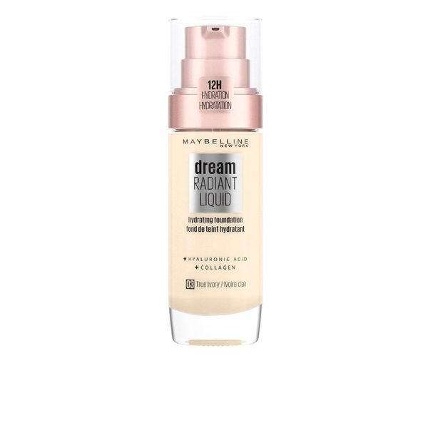 MAYBELLINE DREAM SATIN LIQUID FOUNDATION+SERUM #3-true ivory