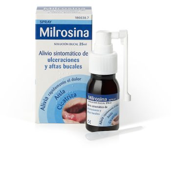 MILROSINA ALIVIO SINTOM?TICO solution spray buccal 25 ml