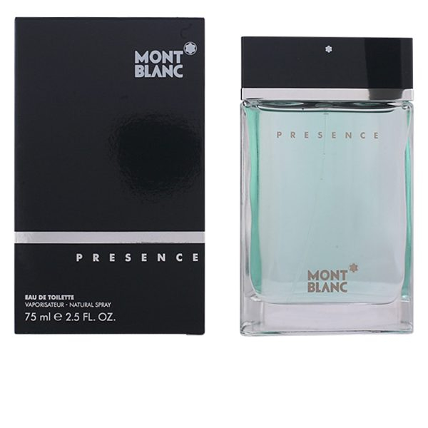 MONTBLANC PRESENCE eau de toilette spray 75 ml