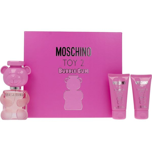 MOSCHINO TOY 2 BUBBLE GUM LOT 3 pcs