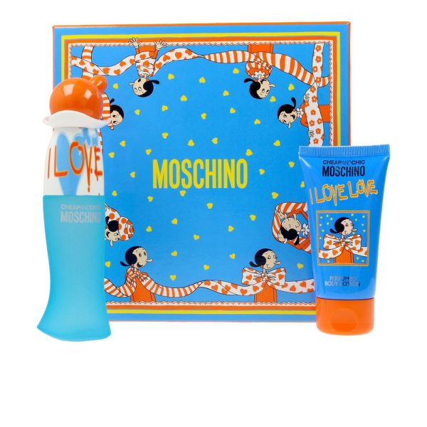 MOSCHINO CHEAP AND CHIC I LOVE LOVE LOT LOTE 2 pcs